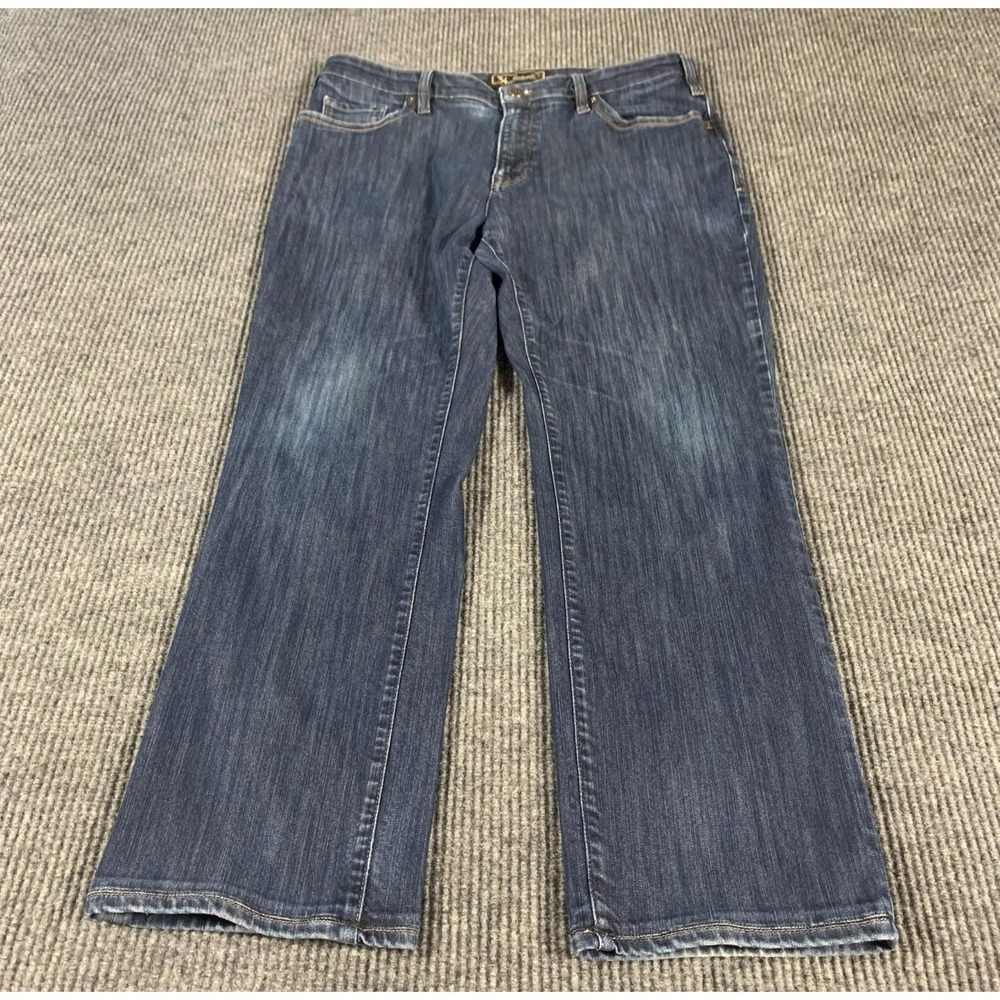 34‎ Heritage Jeans Mens 38x31 Blue Denim Charisma Straight Leg Dark Wash Casual
